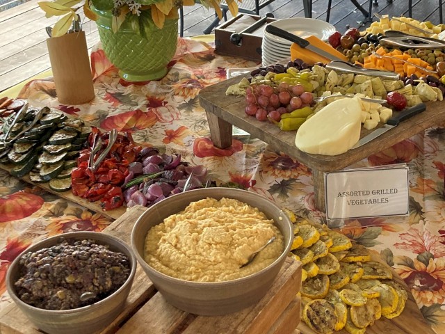 Macy Mezze display