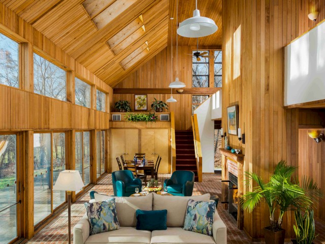 The Sun House living room