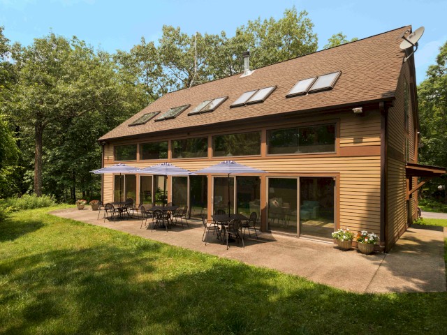 The Sun House patio